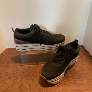 Zara Basic Collection Platform Sneakers size 37 EU